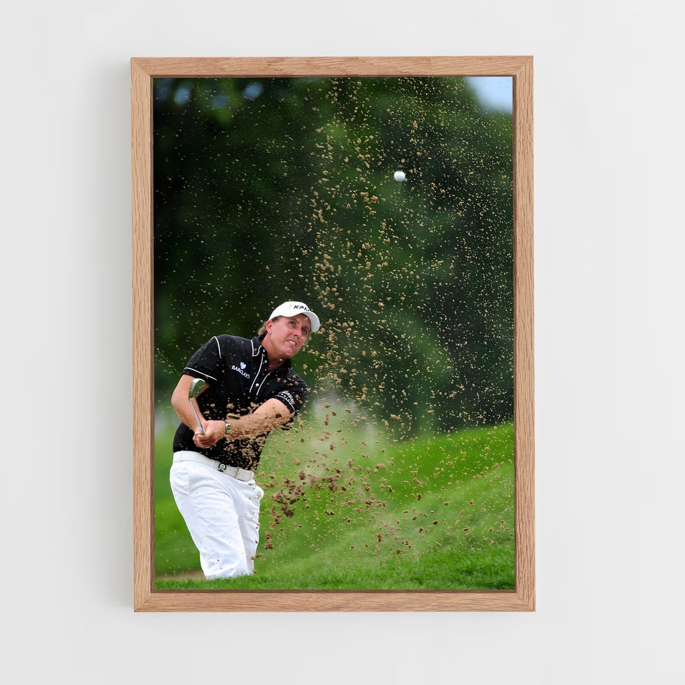 Poster Phil de mickelson – affiche Golf (vue 4)